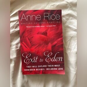 📚 Exit to Eden by Anne Rice (Anne Rampling) — Paperback